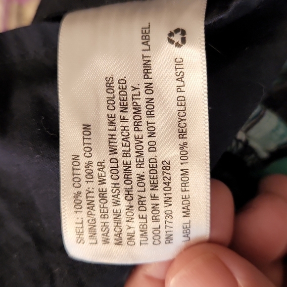 Oshkosh Genuine Kids Palm Print Dress Size 12 months - Picture 10 of 10